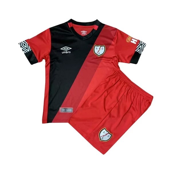 Camiseta Rayo Vallecano 3ª Kit Niños 2020 2021 Rojo